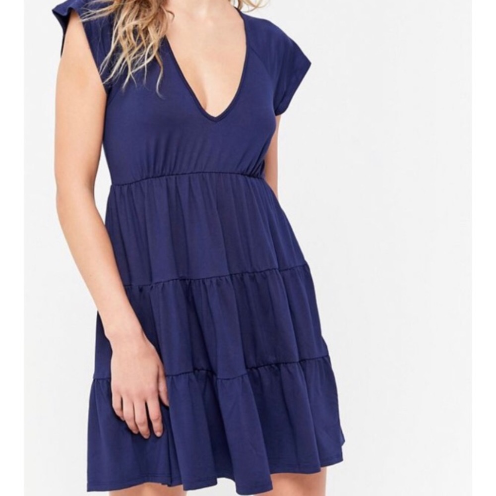 Urban Outfitters Julia Swing Dress in Blue